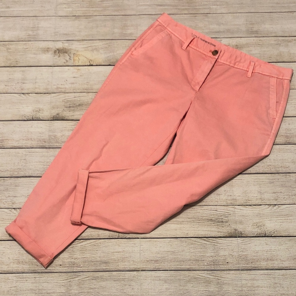 Talbots Women's Salmon Chino Pants